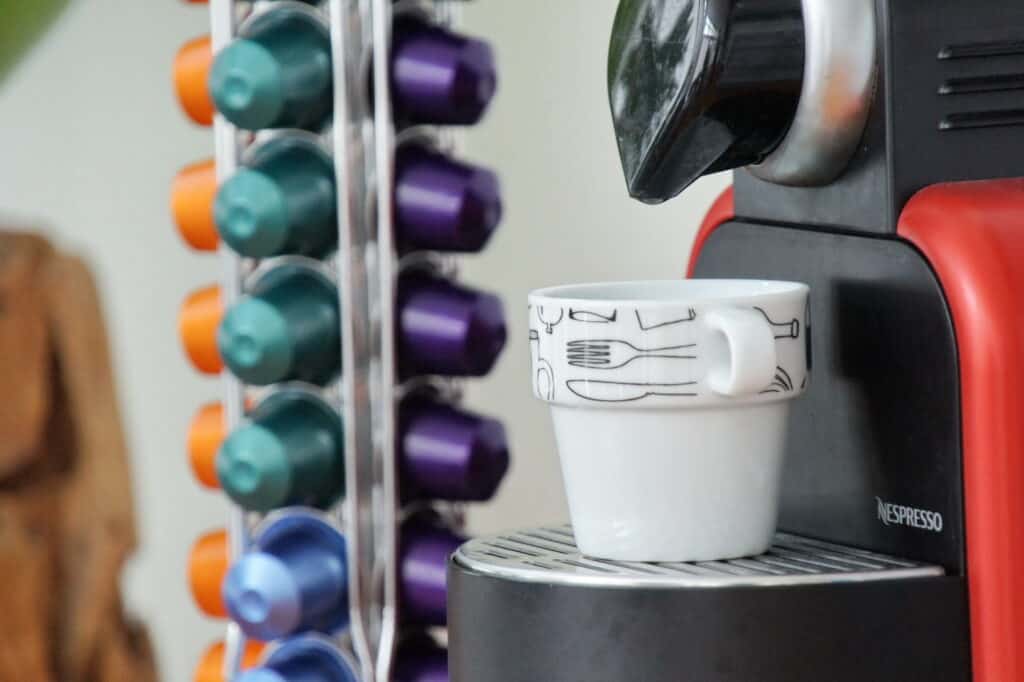 Nespresso Nespresso Kaffee im Warteraum